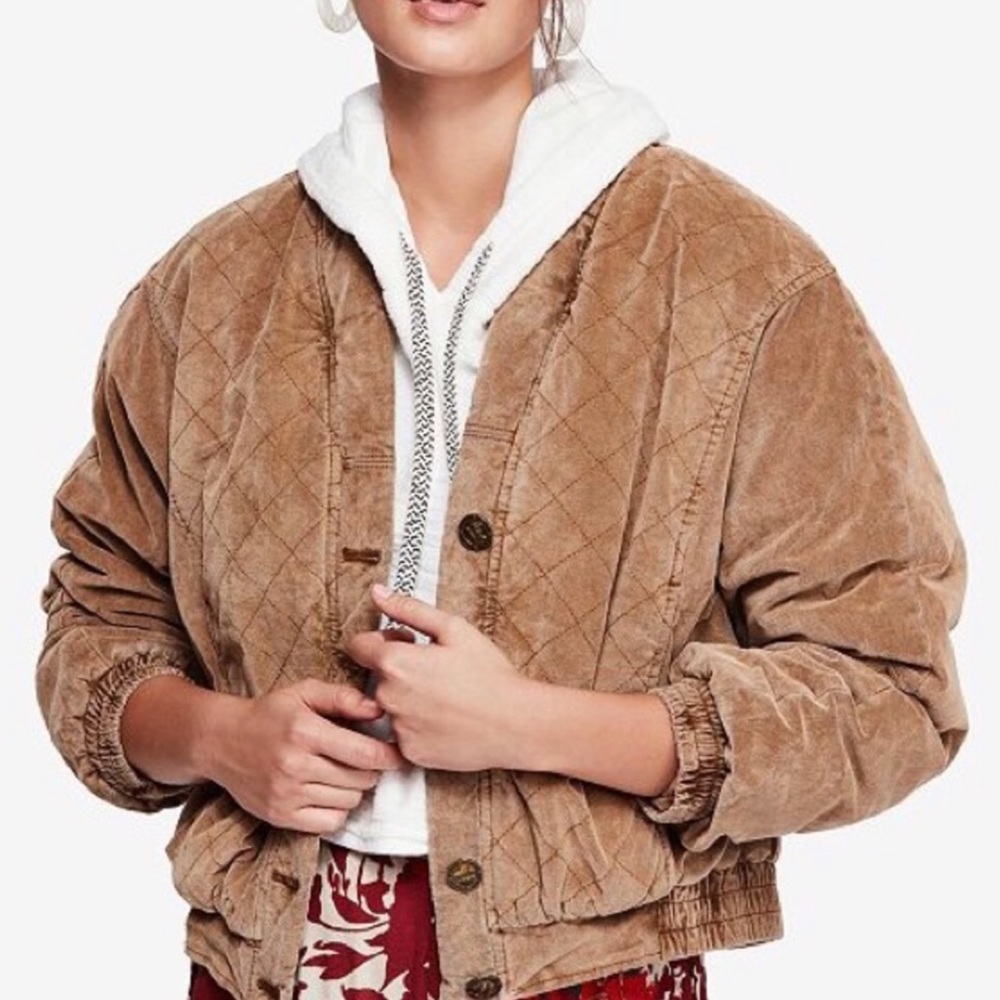NWOT Free People Main Squeeze Jacket